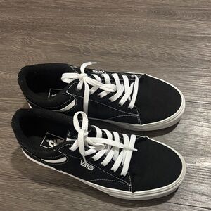 Vans Classic Black and White Low-Tops